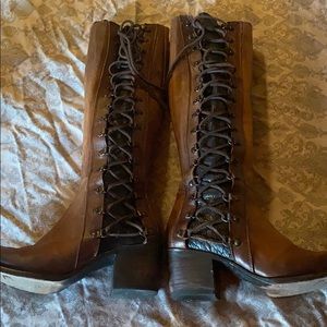 Steve Madden Freebird leather boots